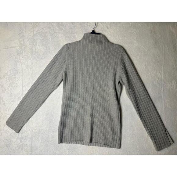 Wilfred Gray 100% Wool Long Sleeve‎ Mock Neck Sweater Size XS - Picture 2 of 6